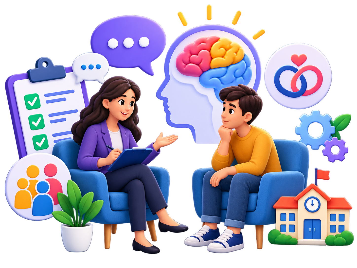 Processes and Types of Counselling unit icon