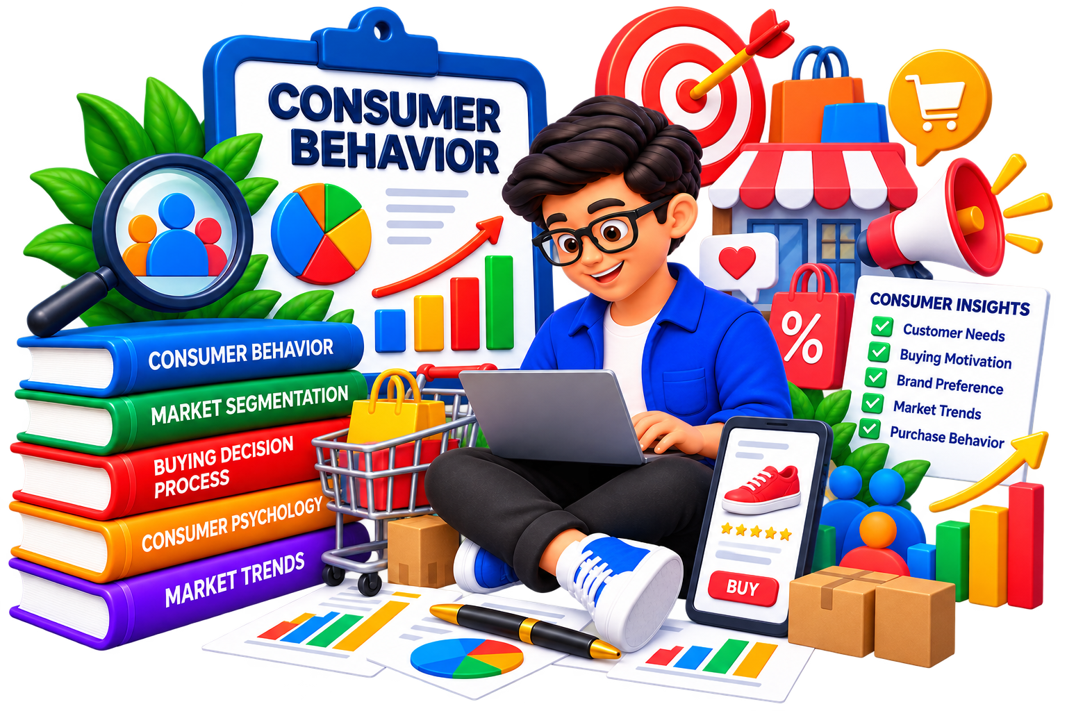 Consumer Behavior illustration for BBA DAVV notes