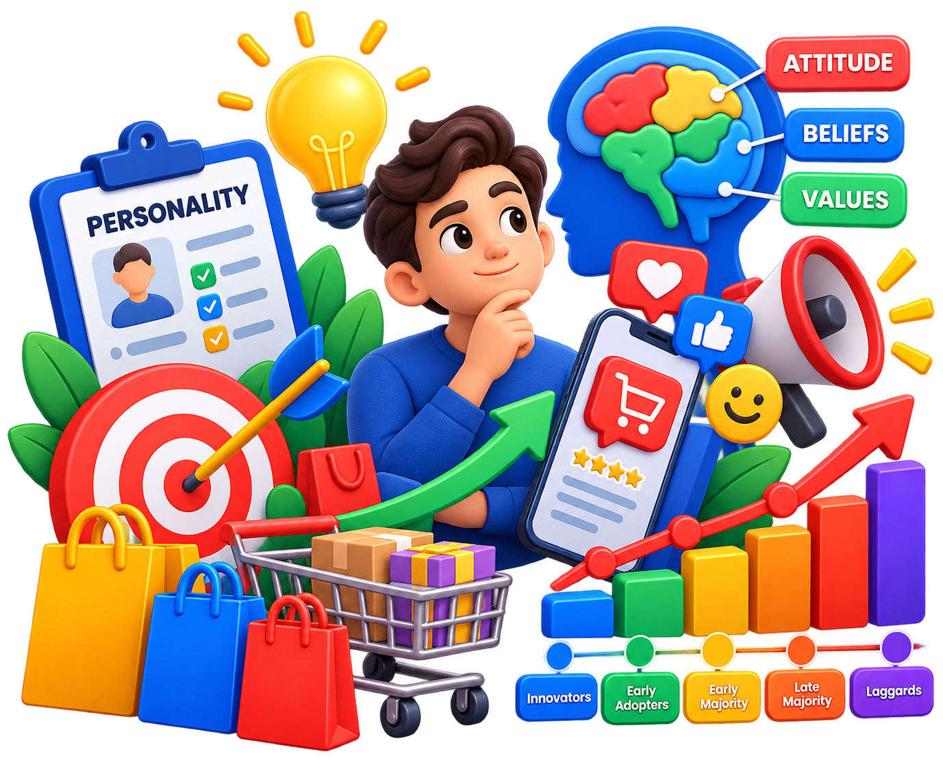 Attitude, Personality and Diffusion of Innovations unit icon
