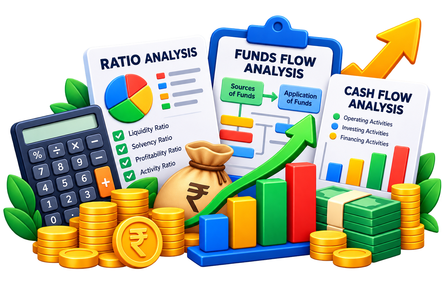 Ratio, Funds Flow and Cash Flow Analysis unit icon