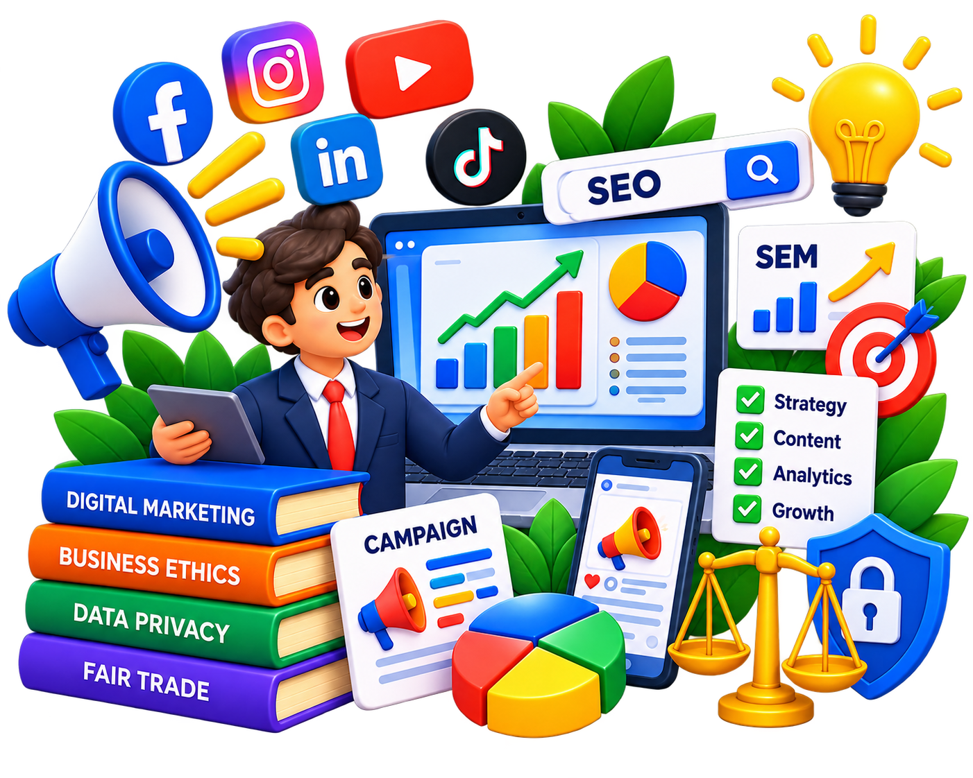 Digital Marketing and Business Ethics unit icon