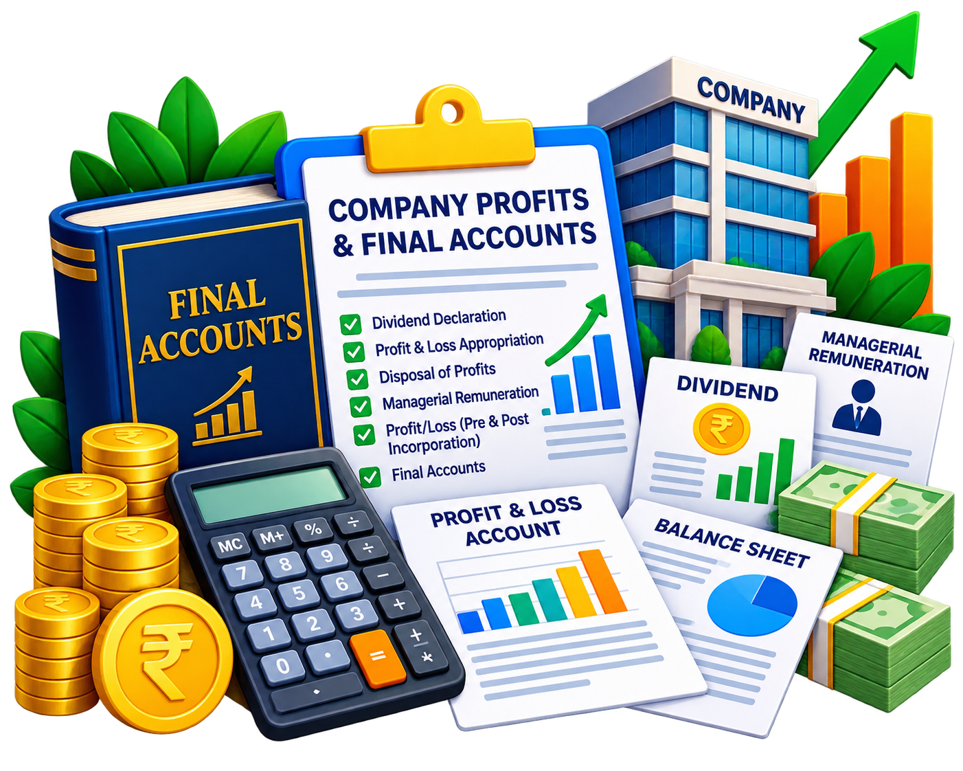 Company Profits and Final Accounts unit icon