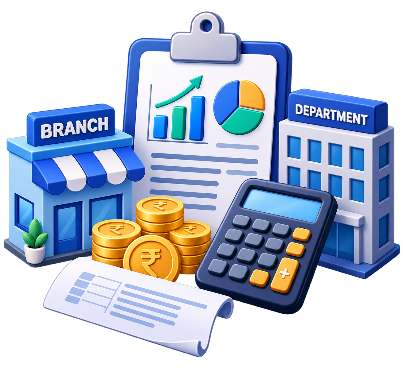 Branch and Departmental Accounts unit icon