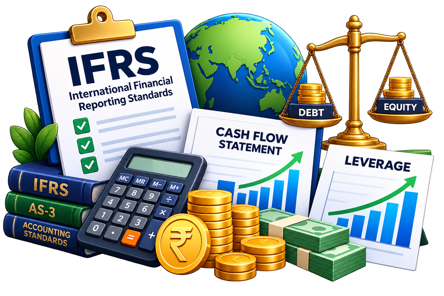 IFRS, Leverage and Cash Flow Statement unit icon